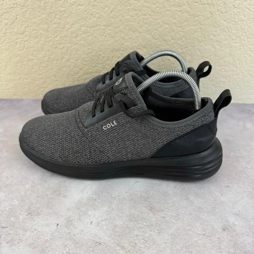 Cole Haan Men's Grandsport Journey Black Knit Sneaker Size 9 C32583